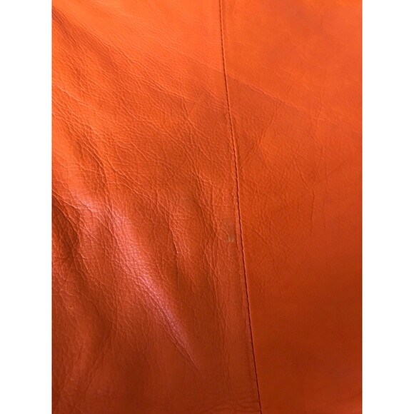 Fenn Wright Manson oversized hobo bag in orange - Picture 11 of 12